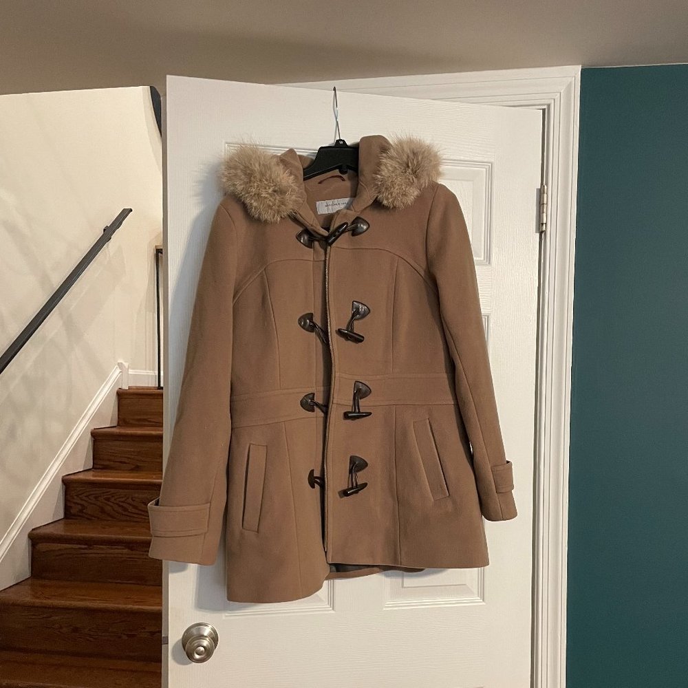 Tan Peacoat